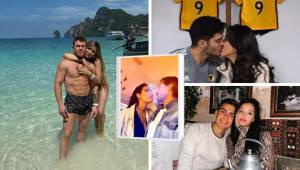 Los famosos del deporte también tuvieron tiempo para celebrar San Valentín y así la pasaron. Romántico beso de Raúl Jiménez, cena de Dybala con su novia y Cristiano Ronaldo sorprendió a Georgina Rodríguez.