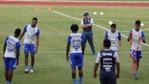 Jorge Jiménez fue el encargado de dirigir el cuarto microciclo de trabajo de la Sub-23 ante la ausencia de Fabián Coito, quien se encuentra con la Mayor en la Copa Oro.