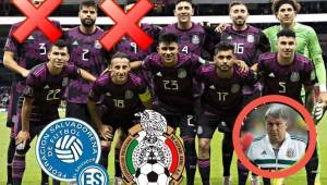 El Salvador enfrenta este miércoles a México (8:05 pm) en la octagonal final de Concacaf rumbo a Qatar 2022. ¿Cómo jugará el 'Tri'? Habrá cambios en relación al 11 que salió ante Honduras y hay dos bajas confirmadas.