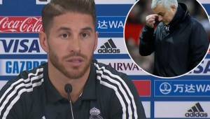 Ramos en la conferencia de prensa fue consultado por el presunto regreso de Mourinho.