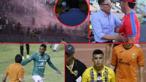 Se jugó la jornada 15 y estas son las mejores fotos que han quedado. La broma de Esteban Espíndola a Edwin Solani en plena entrevista.