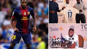 El paso de Alex Song en el Barcelona fue nefasto y ahora jugará en una liga perdida del continente africano.