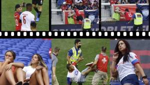 Estas son las fotografías que no viste por televisión del Motagua vs Olimpia en el Red Bull Arena de Nueva Jersey. FOTOS: Neptalí Romero/DIEZ