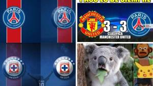 El Manchester United le ganó 3-1 al PSG en Francia y los memes no podían faltar. Nadie se salva en las redes sociales.