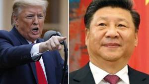 Donald Trump acusa al gobierno chino de divulgar la información transparente sobre el brote del COVID-19.