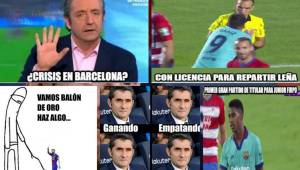 Estos son los mejores memes de la derrota del Barcelona ante el Granada. Liquidan a Ansu Fati y Ernesto Valverde. Además esto dicen de Lionel Messi.