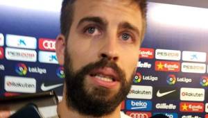 Gerard Piqué no aguantó y derramó lágrimas por todo lo que considera ha pasado el pueblo catalán en los últimos siete años que buscan la independencia.