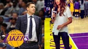 La presentadora denunció al ex entrenador de los Lakers de abuso sexual.