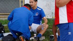 Johnny Leverón se sumó a las filas del Olimpia en Siguatepeque.