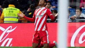 Antony 'Choco' Lozano anota su primer gol en pretemporada con el Girona.