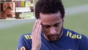 Neymar quiso ocultar un audio que la chica que lo acusa de violación le mandó.
