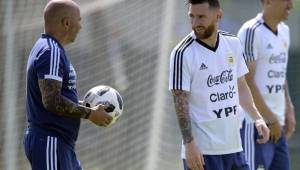 Jorge Sampaoli apuesta nuevamente a Messi como su gran esperanza ante Francia.
