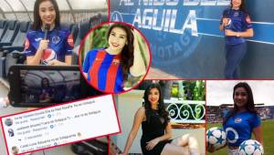Aficionados del Motagua se han volcado en protestas en las redes sociales contra la nueva presentadora del programa de TV del equipo, Stephany Izaguirre y la acusan de ser aficionada del Real España. Algunos dicen que es olimpista.