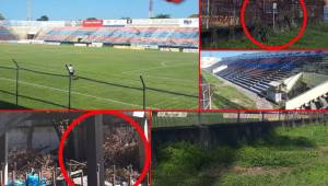 El Estadio Municipal Ceibeño Nilmo Edwards ha sido descuidado en los últimos años, ahora le tocó vivir un juego del Vida en Liga Nacional a puertas cerradas por un castigo luego de una gresión a un árbitro.