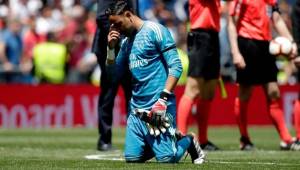 Keylor Navas se despidió del Santiago Bernabéu en la dura derrota contra el Betis.