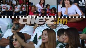 La belleza vuelve a ser protagonista en el estadio Nacional de Tegucigalpa. En esta ocasión para el juego de vuelta del repechaje entre Olimpia y Platense.