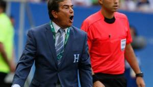 Jorge Luis Pinto es el actual entrenador de la selección de Honduras.