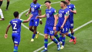 Wigan goleó 8-0 al Hull City por la jornada 44 de la Segunda División de Inglaterra.