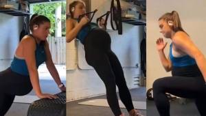 La futbolista Alex Morgan sorprende a todos en redes sociales con sus duros entrenamientos pese a estar embarazada.
