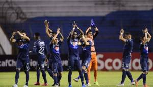 Motagua empató 1-1 ante Atlanta United en el encuentro de ida de la Liga de Campeones de Concacaf. Foto: Neptalí Romero