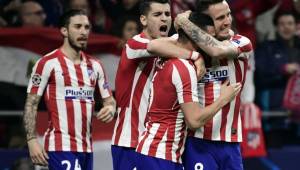 Saúl le dio la victoria al Atlético de Madrid ante el Liverpool en los octavos de final de la Champions.