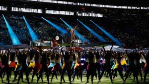 MINNEAPOLIS, MN - FEBRUARY 04: Justin Timberlake performs during the Pepsi Super Bowl LII Halftime Show at U.S. Bank Stadium on February 4, 2018 in Minneapolis, Minnesota. Kevin C. Cox/Getty Images/AFP