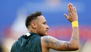 Neymar se ganó el corazón de los mexicanos con este gesto. Foto: AFP.