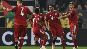 El Bayern Munich se colocó como líder del sector E con 7 puntos.