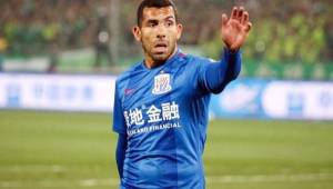 Carlos Tévez ha sido descartado por el entrenador interino del Shanghai.