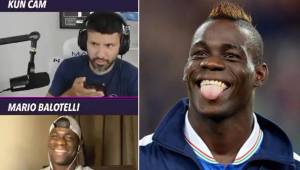 Kun Agüero y Balotelli compartieron una transmisión para ver el campeonato del Manchester City.