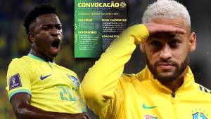 Vinicius comanda el ataque de Brasil en la convocatoria para la Copa América; Neymar queda fuera por lesión.