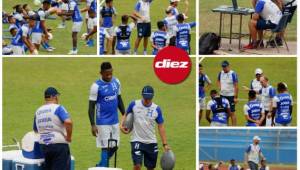 La cuarta práctica de la Selección de Honduras en el Olímpico de San Pedro Sula contó con varias particularidades que ayudan a ir conociendo el método de trabajo de Fabián Coito y su cuerpo técnico. Hubo de todo, incluso presencia de la Cruz Roja.