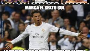 Real Madrid aplastó 6-1 al Betis en el estadio Benito Villamarín y los memes no perdonan ni a Cristiano Ronaldo que marcó el sexto tanto merengue.