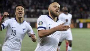 Finlandia, 55ª en la clasificación FIFA, es la undécima nación en clasificarse a la Eurocopa-2020 (12 de junio-12 de julio).