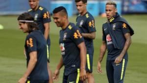 Neymar dijo estar listo y sin molestias para el duelo ante Costa Rica. Foto: AFP.