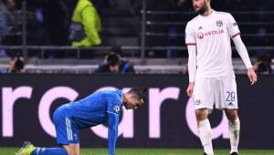 Cristiano Ronaldo y la Juventus no pudieron en su visita al Lyon de Francia.