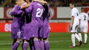 Real Madrid recetó paliza al Cultural Leonesa por 7-1.