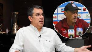 Rafael Villeda adelanta que Olimpia va por una nueva copa en la Liga Nacional.