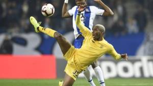 Uno de los goles que Bryan Róchez anotó en la presente campaña fue al Porto.