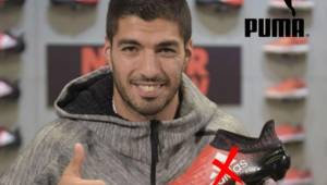Luis Suárez firma con Puma después de 10 años utilizando botines Adidas.