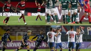 Las escuadras brasileñas, Flamengo y Palmerias cierran la primera fase de la Copa Libertadores con categoria. Nacional de Uruguay no se queda atrás, mientras que Independiente de Valle no decepciona.