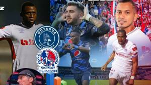 Motagua y Olimpia se juegan la vida este sábado buscando la gran final del torneo Clausura 2024 de la Liga Nacional de Honduras. DISEÑO: Rigoberto Díaz.