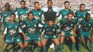 El 22 de julio del 2001 el Platense consiguió su segundo título en Liga Nacional al imponerse ante el Olimpia en Tegucigalpa.