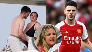 El nombre del futbolista inglés Declan Rice está siendo bastante repercutido luego que su novia, Lauren Fryer, se hiciera viral.