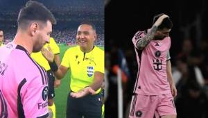 La inesperada petición de Messi al árbitro Iván Barton para no ser más humillados por Monterrey en Concacaf