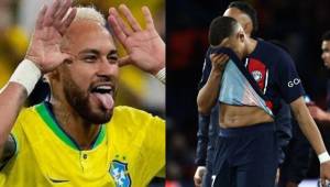 La reacción de Neymar a la celebración de Raphinha ‘a su estilo’ contra el PSG.