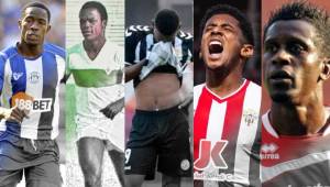 Estos son los 14 jugadores hondureños que descendieron en Primera División en el fútbol de Europa.