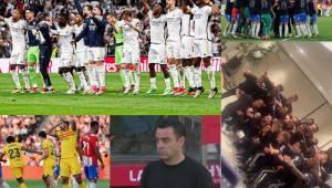 Real Madrid festejó un nuevo título de la Liga Española tras la caída del Barcelona. Hubo mesurado festejo y vean el motivo de la frustración de Xavi.