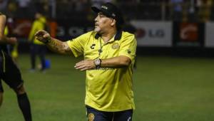 Diego Maradona quedó subcampeón en su primer torneo con Dorados en México.