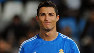 Cristiano tuvo que pedir cambio en el partido en el estadio de los Juegos del Mediterráneo.